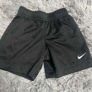 Nike Toddlers Black Athletic Shorts!